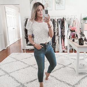 J.Crew 9" high rise toothpick ankle jeans